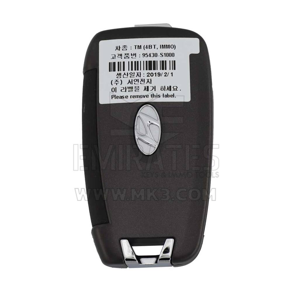 Hyundai Santa Fe Genuine Flip Remote Key 95430-S1000 | MK3