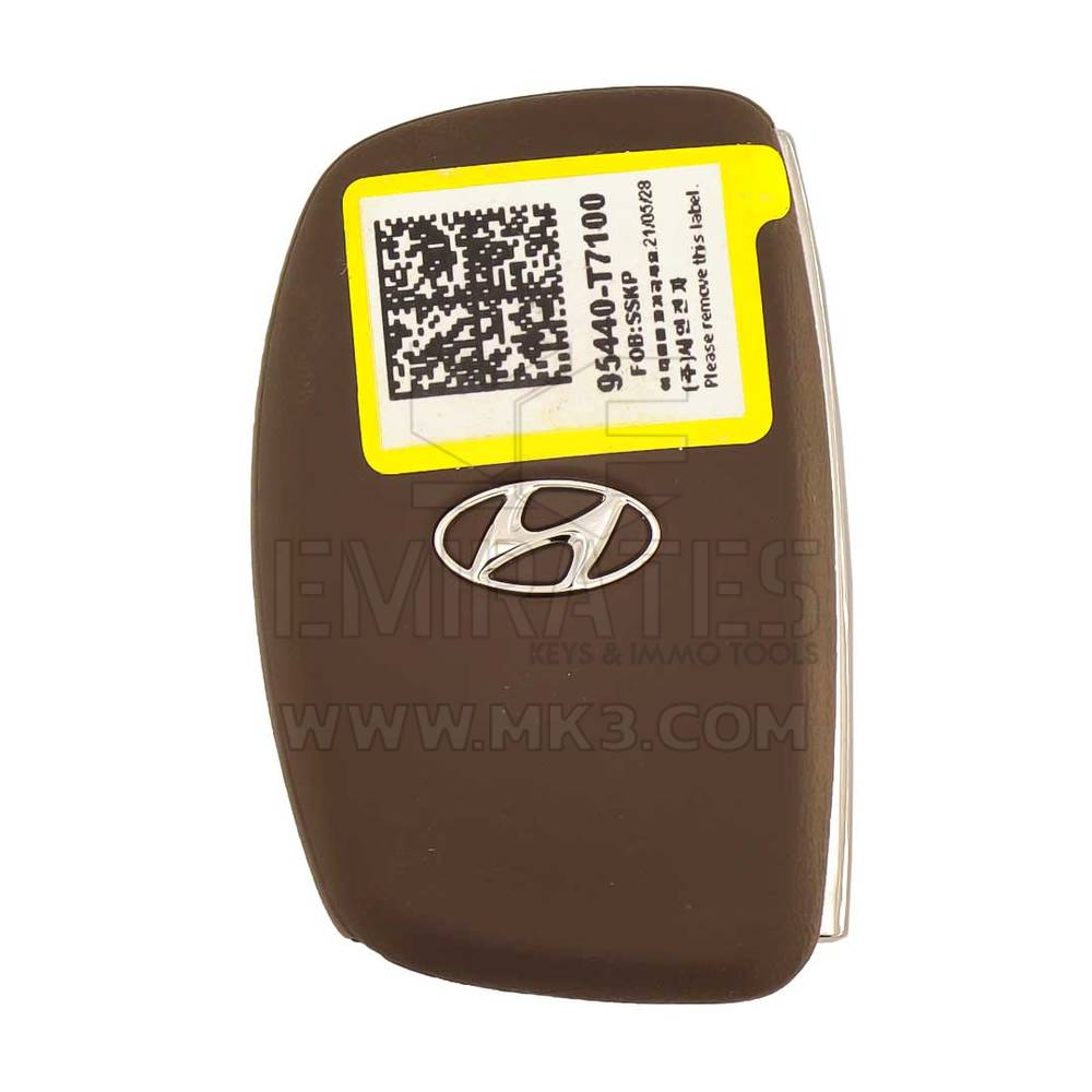 Clé télécommande intelligente d'origine Hyundai I20 2021 95440-T7100 | MK3