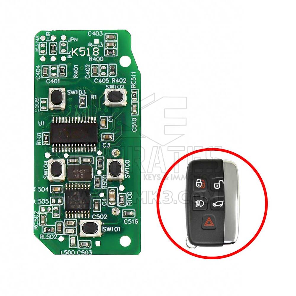 Lonsdor Land Rover Jaguar JLR 2015-2018 Smart chıave PCB 315 MHz