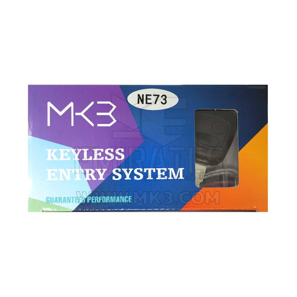 Keyless Entry System Peugeot Citroen 2 Buttons Model DK213-NE72 / NE73 , Emirates Keys Keyless Entry & Engine Start Systems 