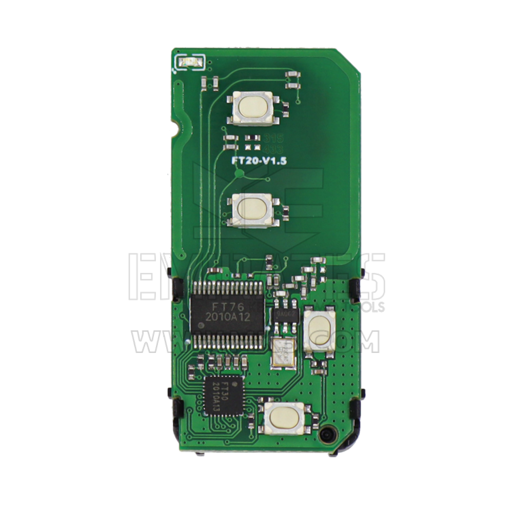 Lonsdor 3370B 314.35MHz Toyota 4D PCB de llave inteligente | mk3