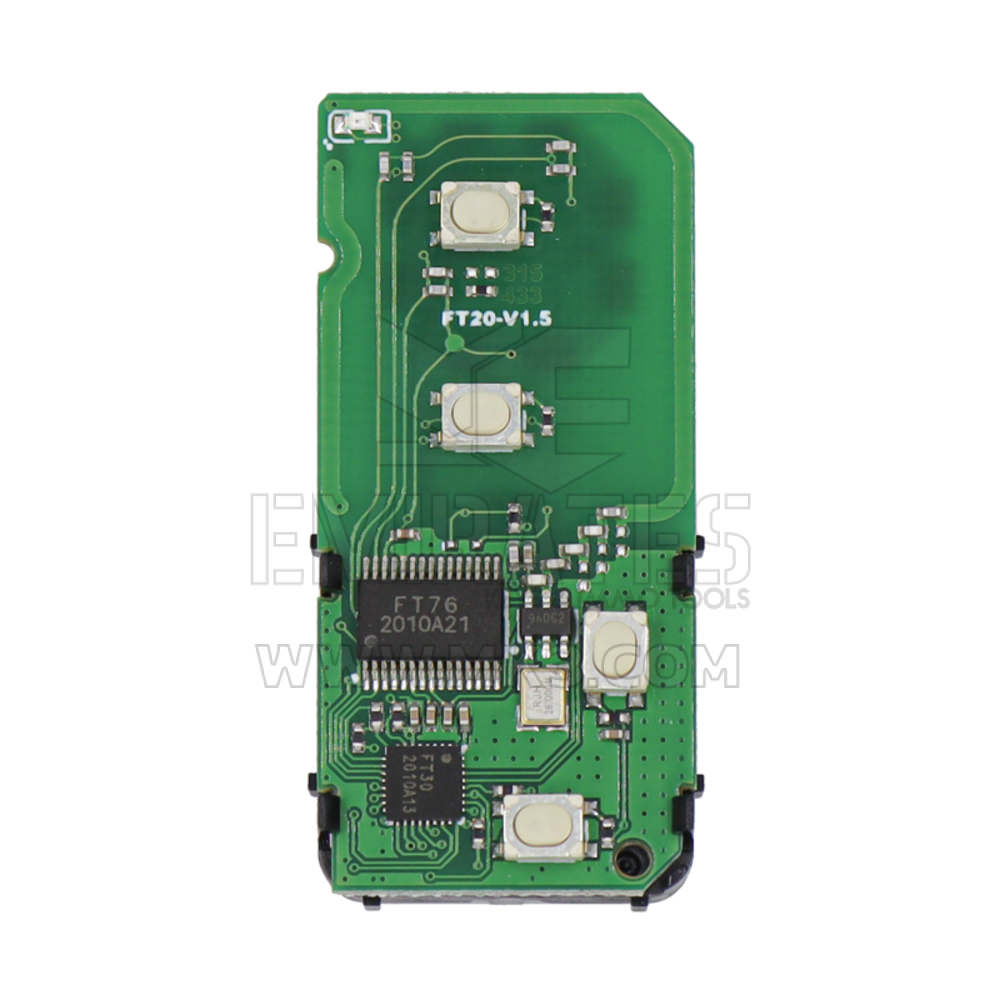 Lonsdor A433D 433.92MHz Toyota 4D PCB de llave inteligente | mk3