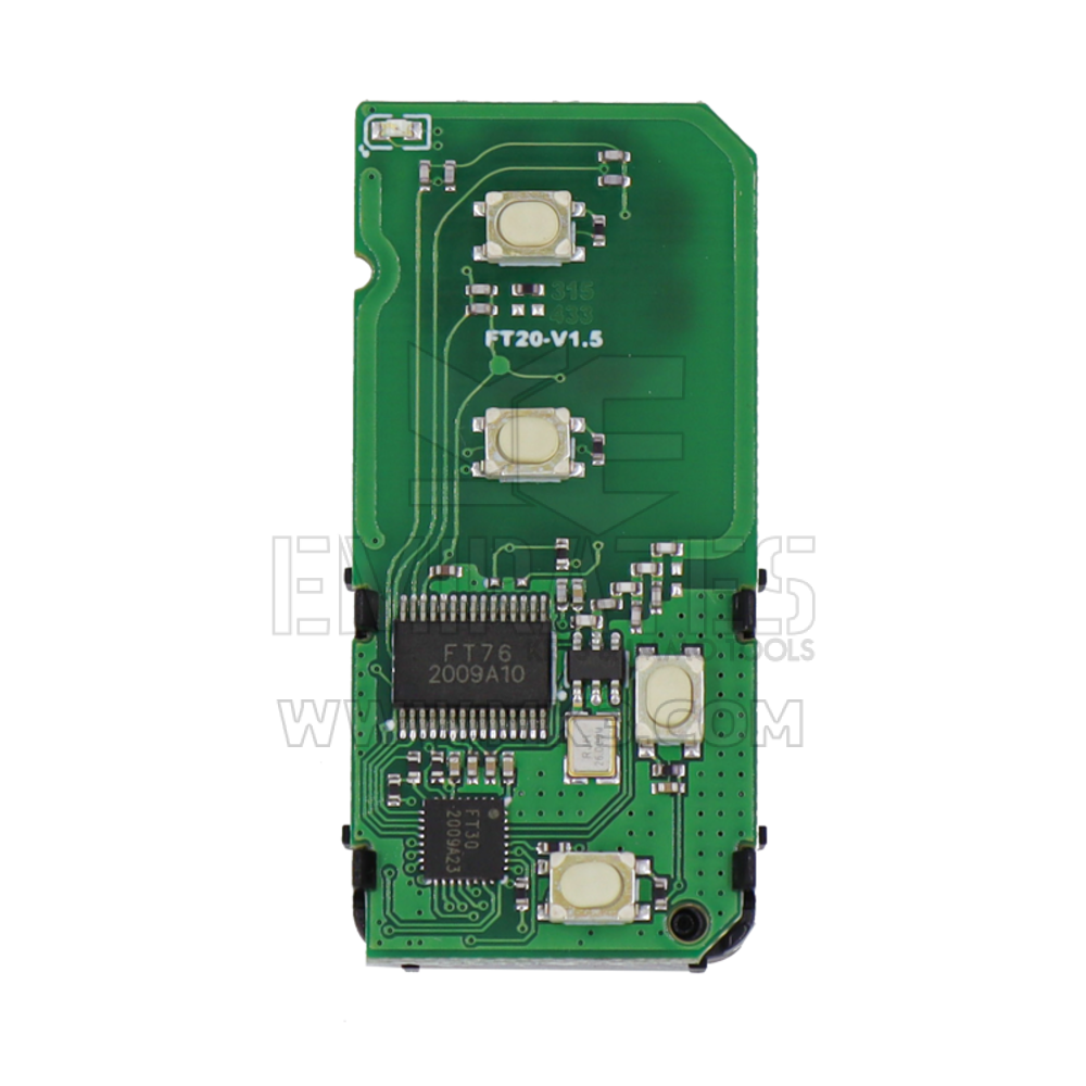 Lonsdor 0140B Toyota 4D Clé à distance intelligente PCB 314,35 MHz | MK3