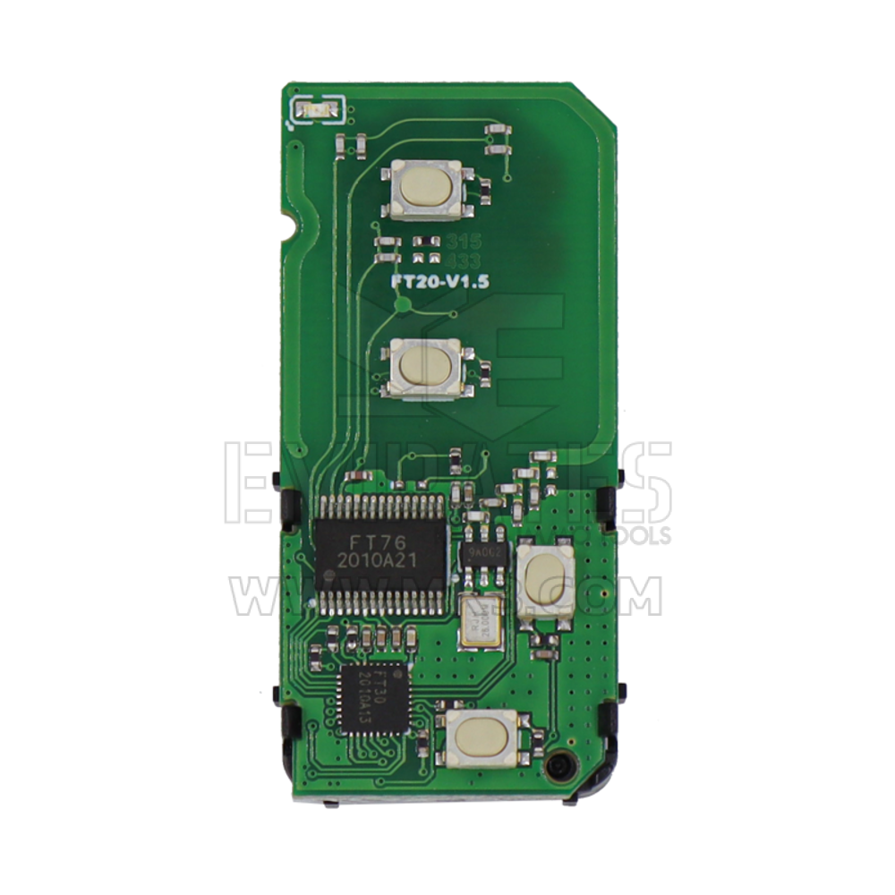 Lonsdor 5290B 314.35MHz Toyota 4D PCB de llave inteligente | mk3