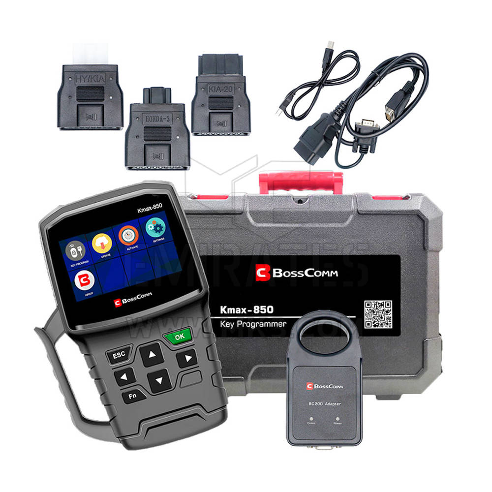 Kmax 850 The fastest key programmer among competitors. Time-saving Powerful software. Read Pin Code, add keys, erase keys, all keys lost  | Emirates Keys