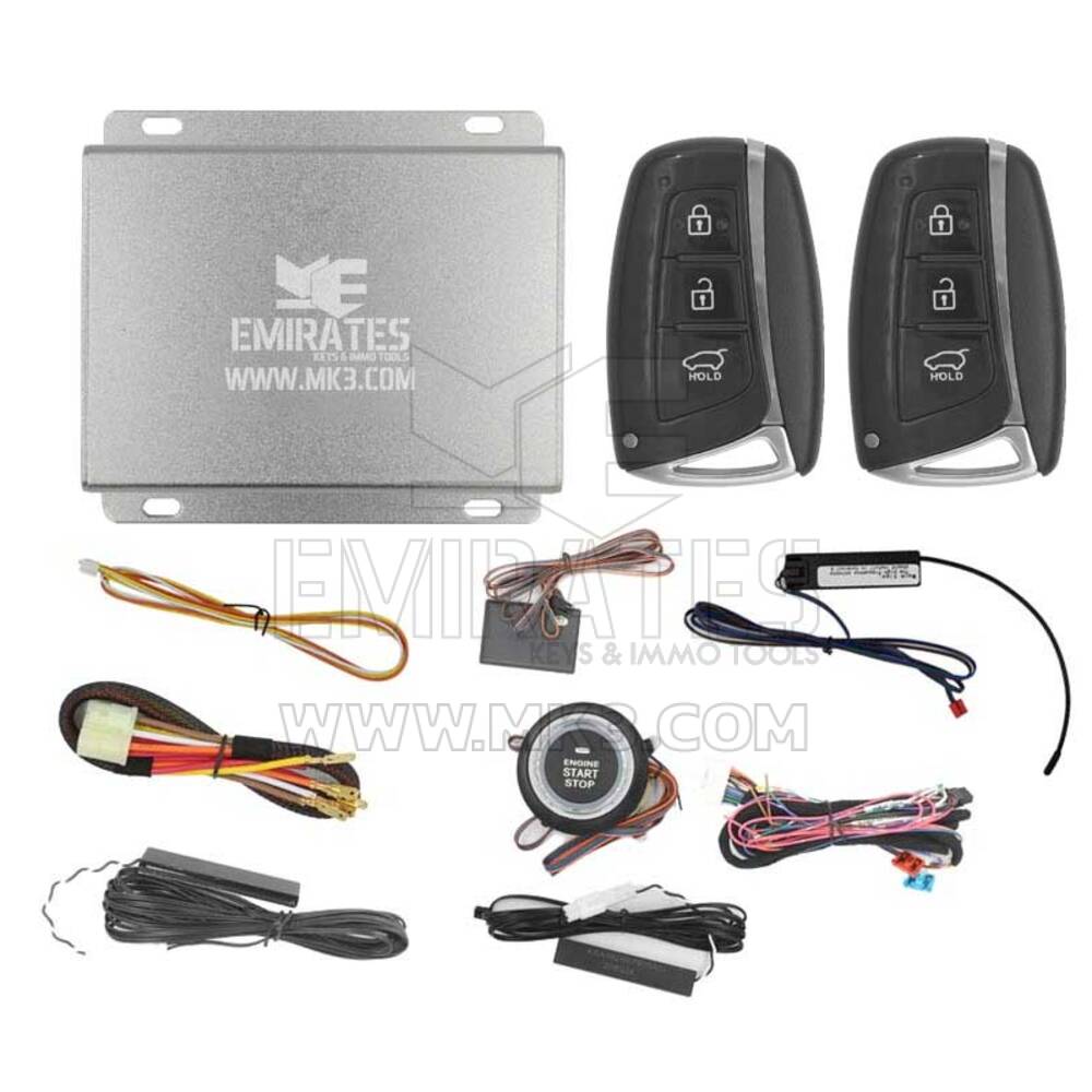 Sistema Universal de Partida do Motor EG-006 Hyundai Azera Smart Key 3 Botões