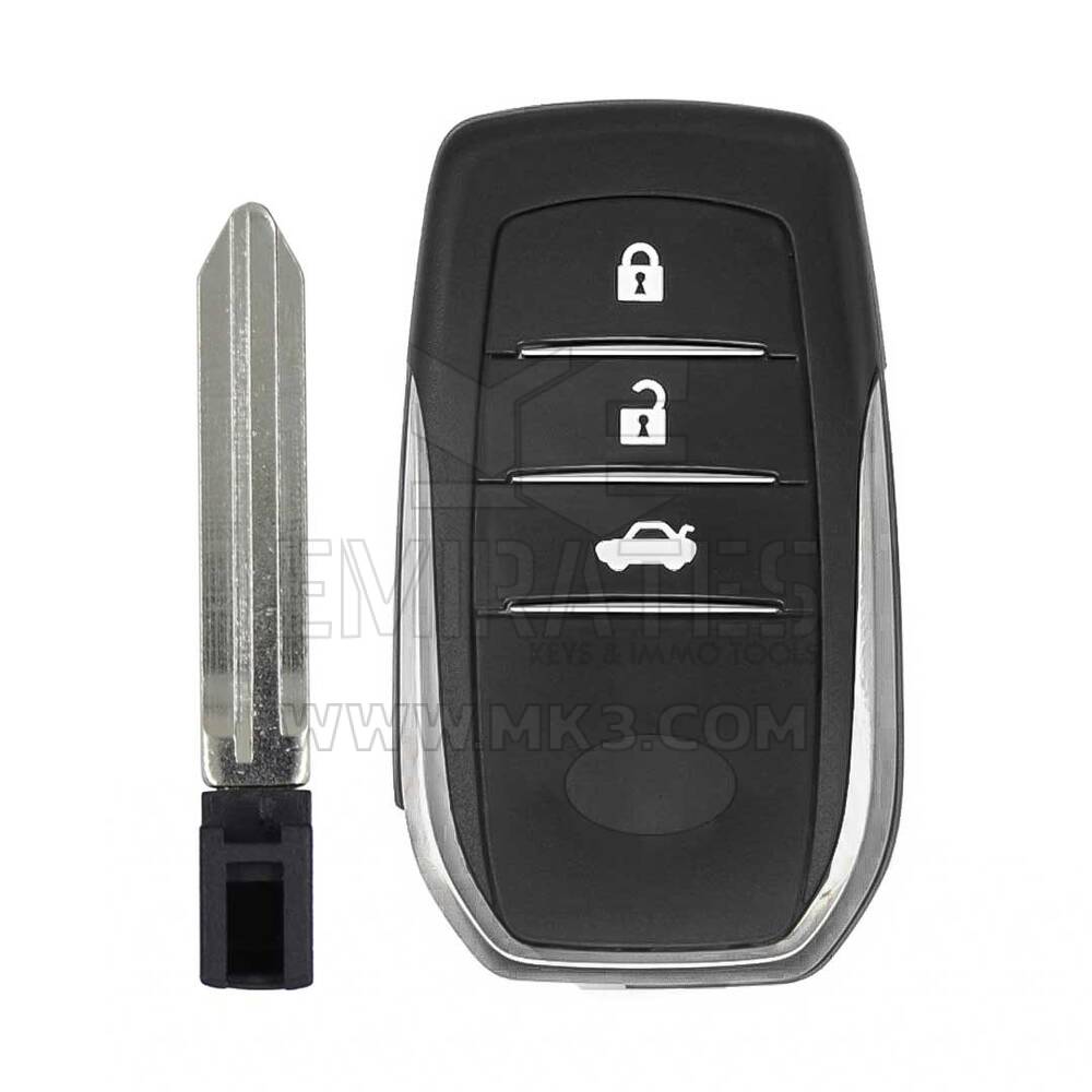 Spare Remote ONLY for Engine Start System EG-001 Toyota Hilux Smart 3 Buttons High Quality Best Price | Emirates Keys