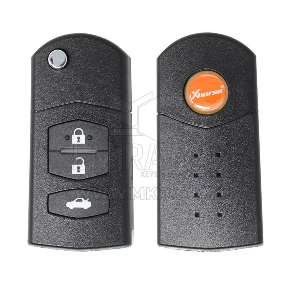 Novo Xhorse VVDI Key Tool VVDI2 Wire Remote Key 3 Button Mazda Type XKMA00EN compatível com todas as ferramentas VVDI | Emirates Keys