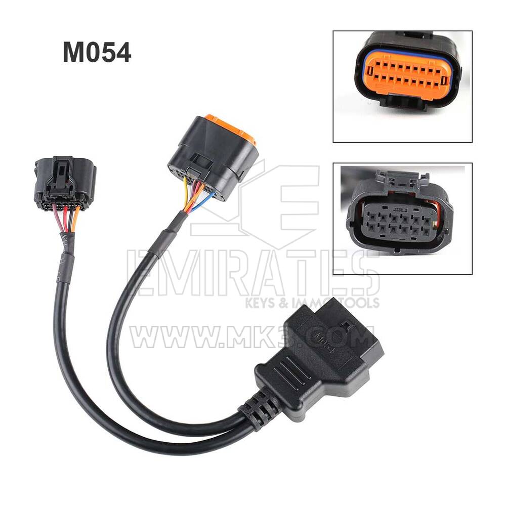 Novo trabalho de cabo OBDStar M053 & M054 com dispositivo OBDStar MS50 MS80 para Moto Moto IMMO | Chaves dos Emirados