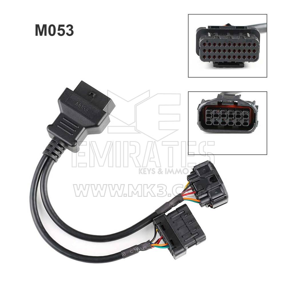 OBDStar M053 ve M054 Kablo Moto Motosiklet IMMO için Çalışıyor | MK3
