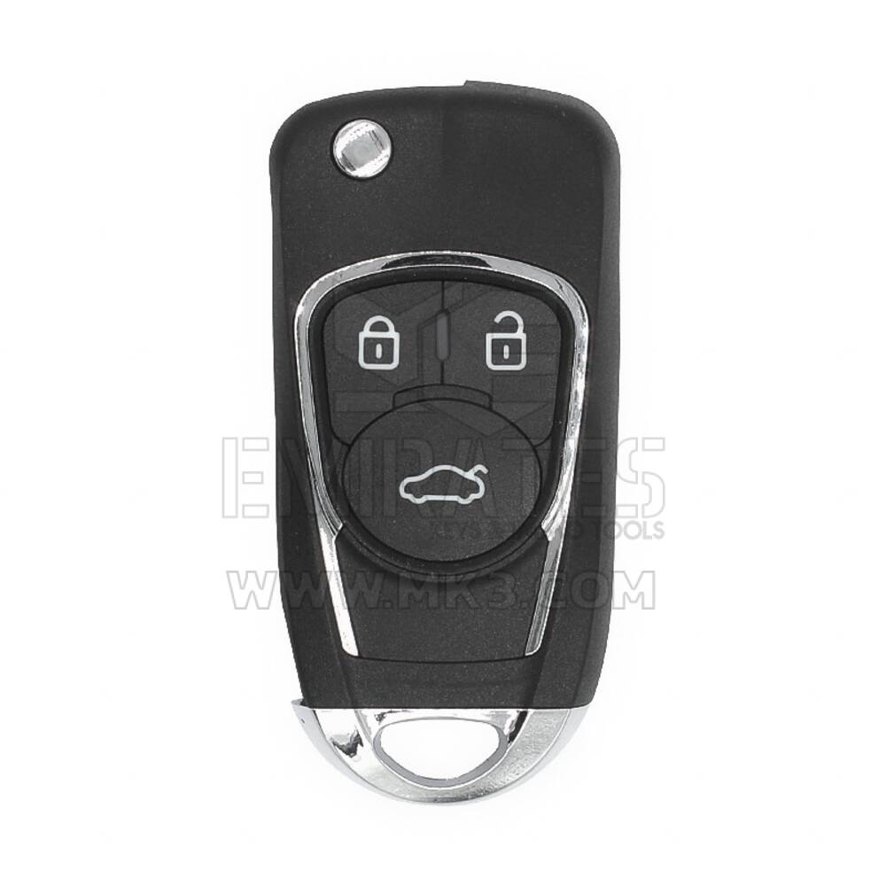 Keydiy KD Универсальный выкидной дистанционный ключ с 3 кнопками Buick Type B22-3