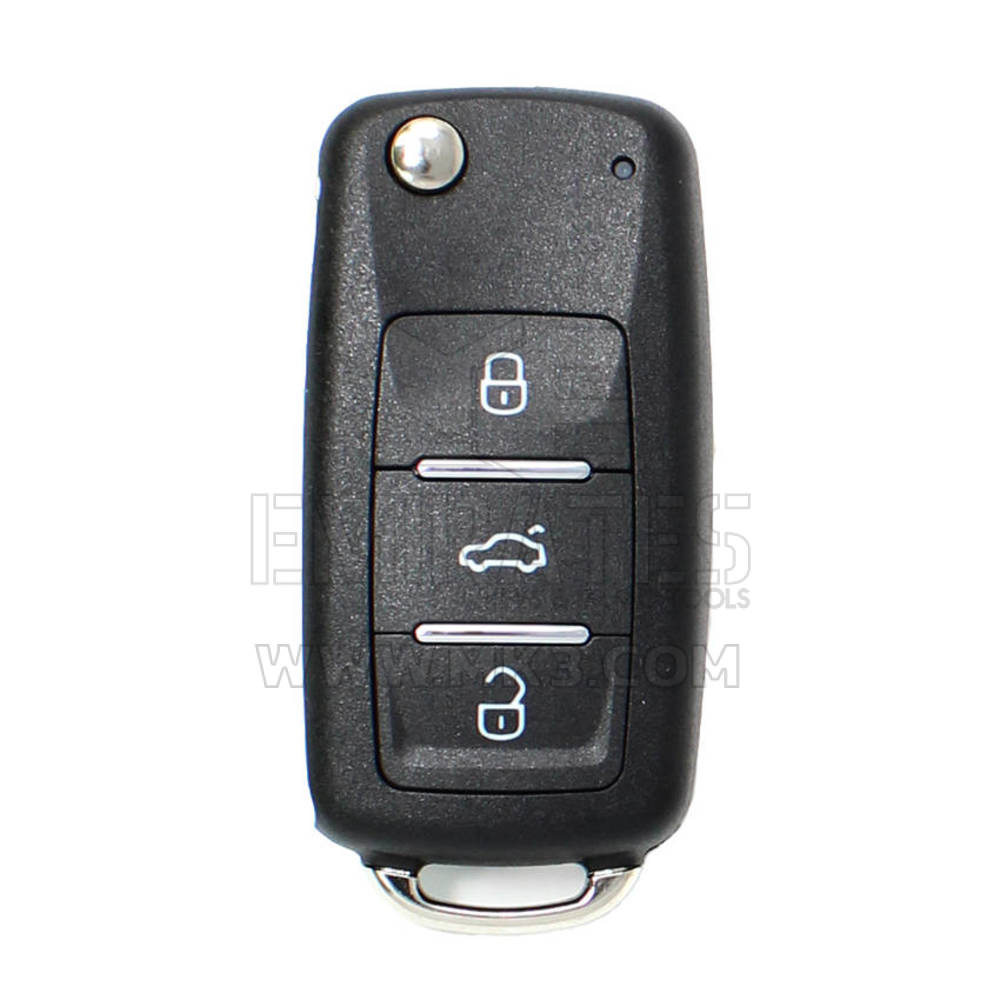 Keydiy KD Universal Flip Remote 3 Buttons Volkswagen Type B08-3