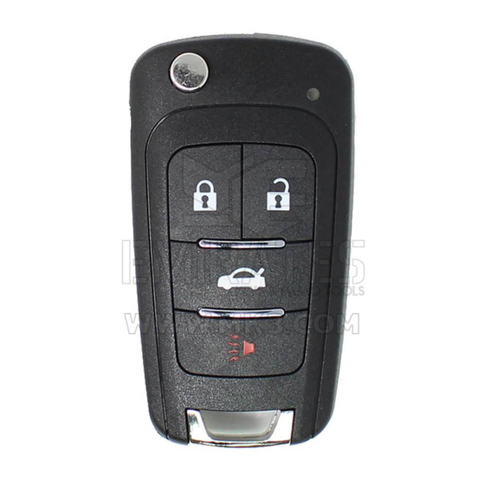 Xhorse Wireless Remote Key GM Flip Tipo 4 Pulsanti XNBU01EN