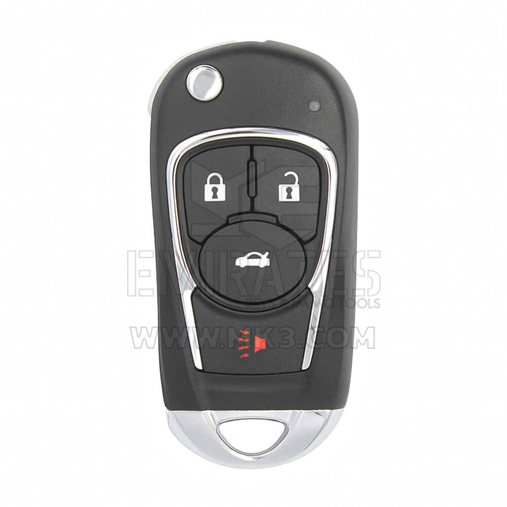 Xhorse VVDI Key Tool VVDI2 Wire Flip Remote Key 3+1 Button Buick Style  XKBU02EN