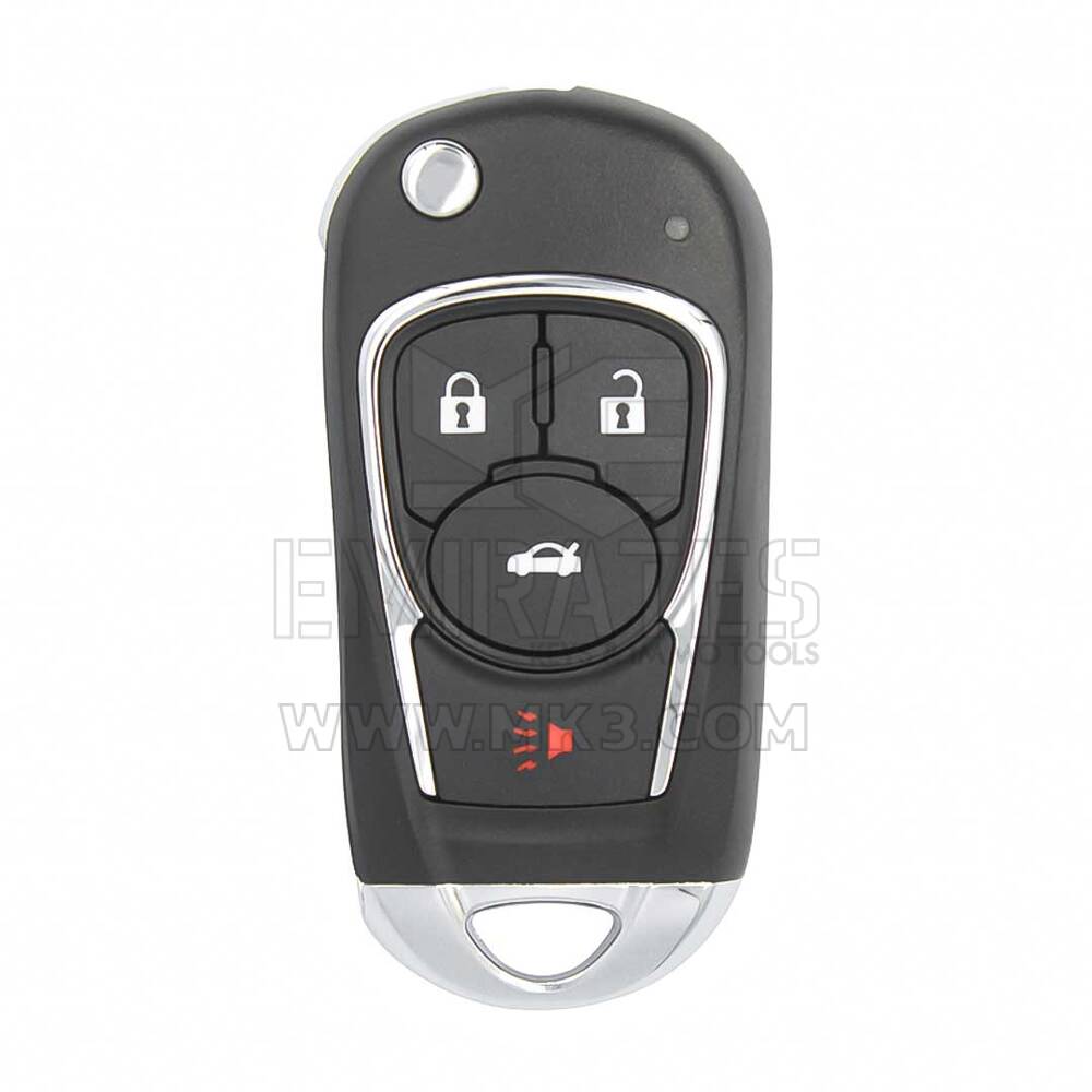 Xhorse VVDI Key Tool VVDI2 Wire Flip Remote Key 3 + 1 Button Buick Type XKBU02EN