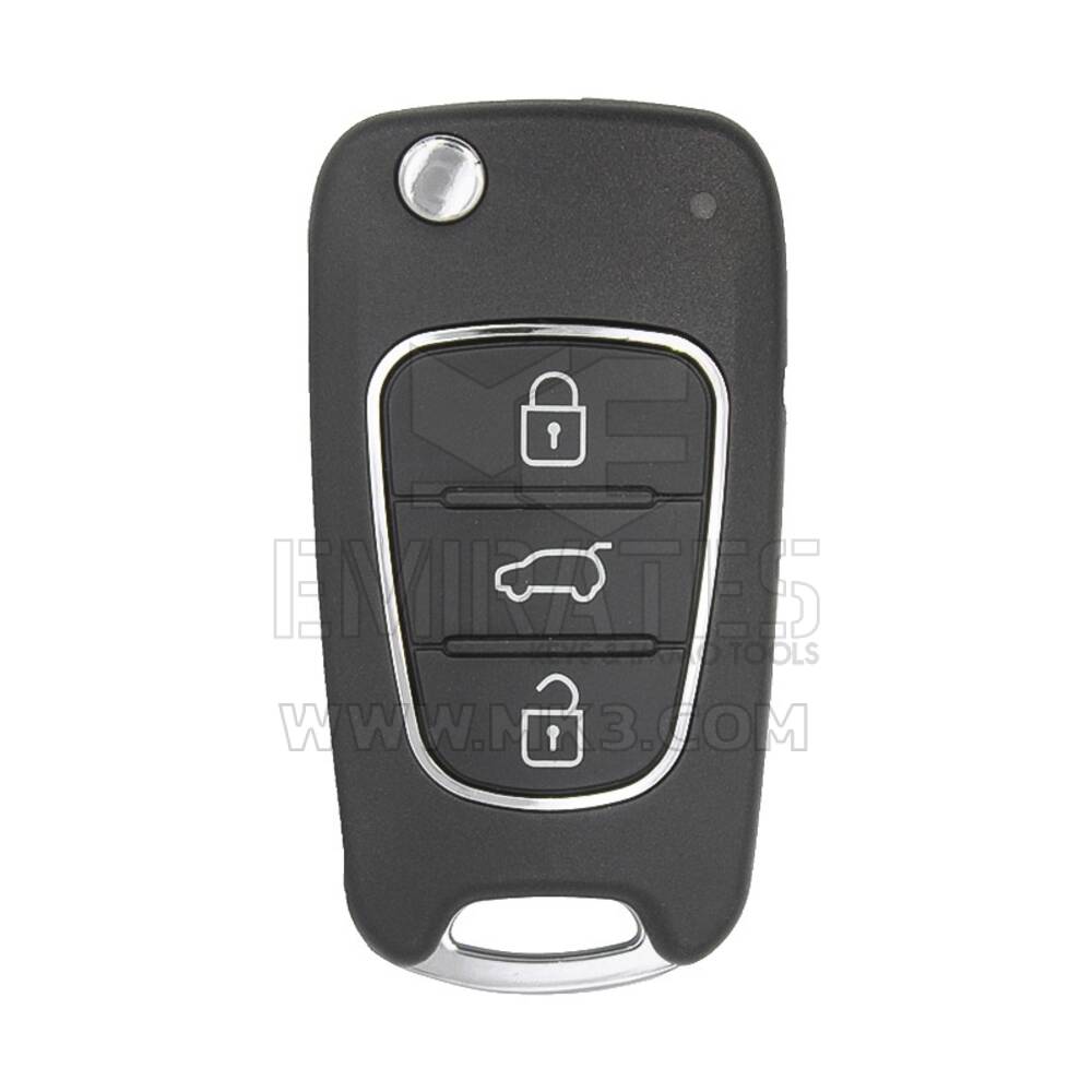 Xhorse VVDI Key VVDI2 Tool Wireless Flip Remote Key 3 Buttons KIA Hyundai Type XNHY02EN