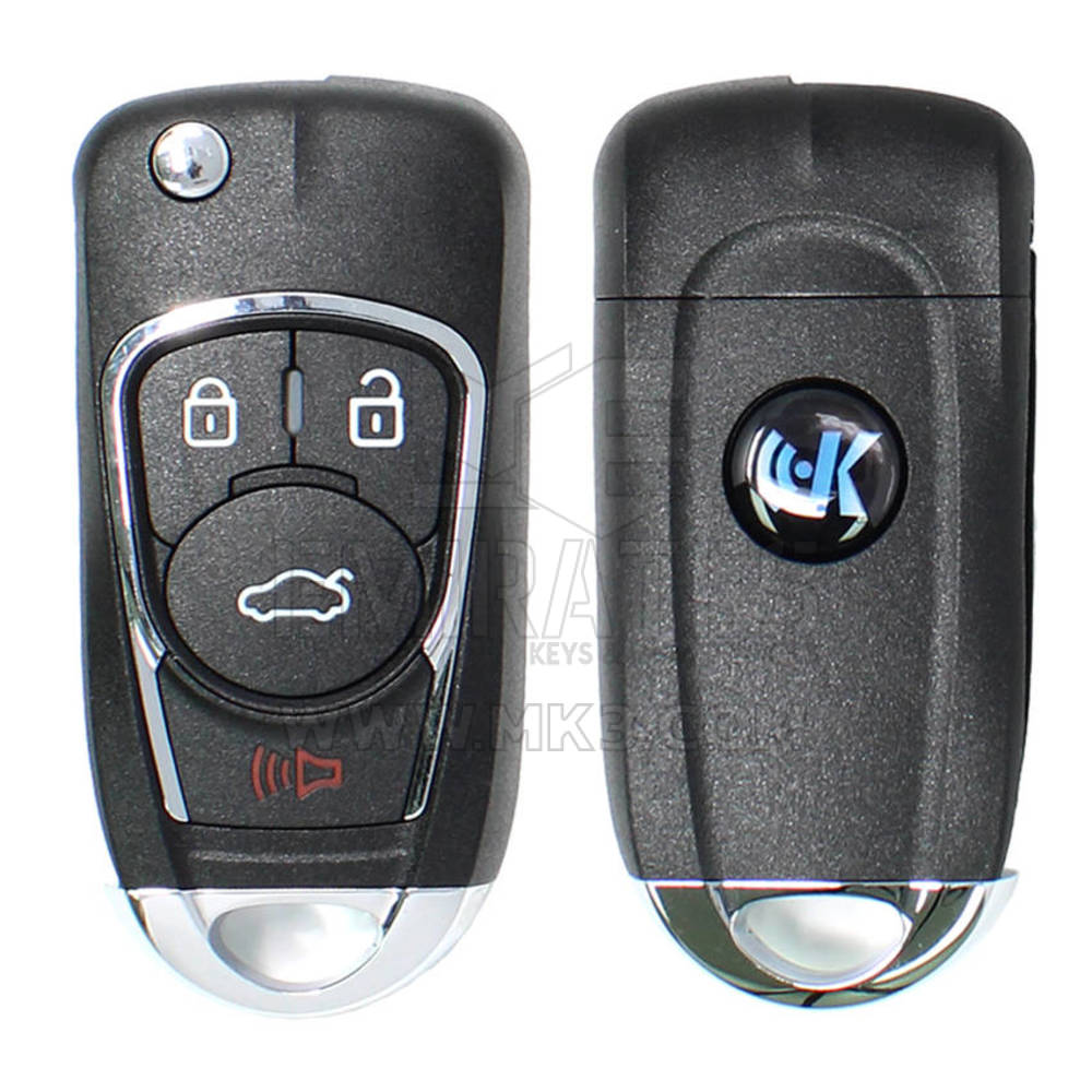 Keydiy KD-X2 Universal Flip Remote Key 3 + 1 أزرار Buick Type B22-3 + 1 تعمل مع KD900 و KeyDiy KD-X2 Remote Maker and Cloner | الإمارات للمفاتيح