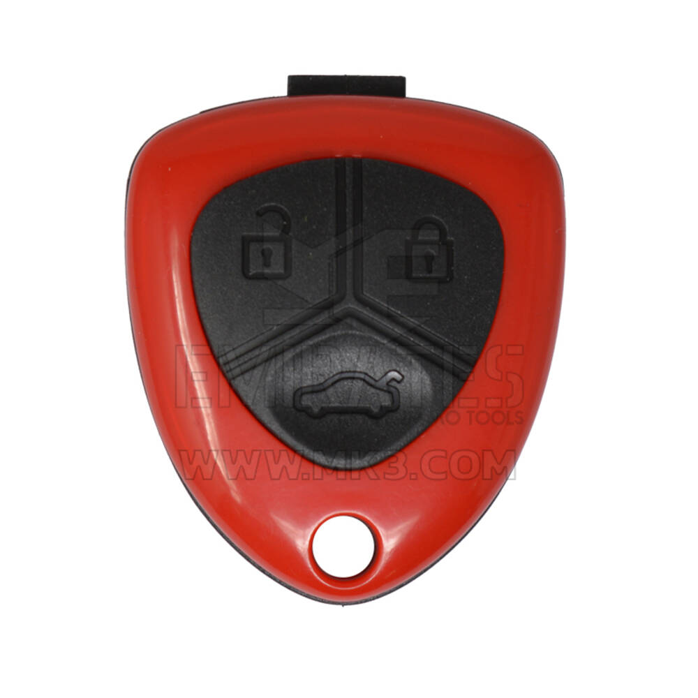 Keydiy KD Universal Remote Key 3 أزرار نوع فيراري لون أحمر B17-3