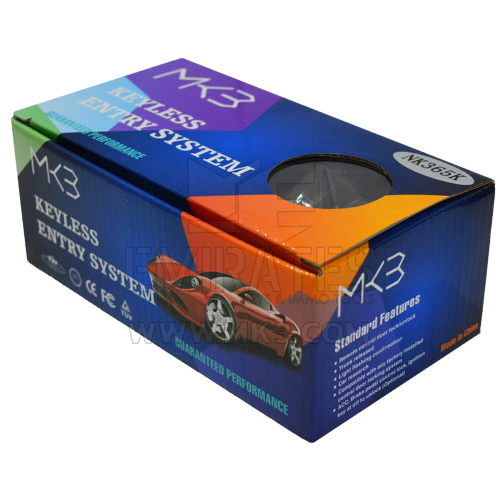 Système d'entrée sans clé KIA 2 boutons Modèle NK365K - MK18925 - f-5