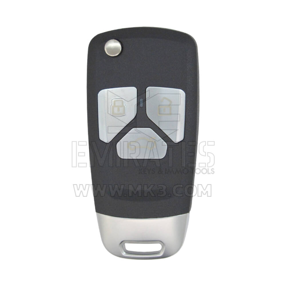 Keydiy KD Universal Flip Remote Key 3 أزرار Audi Type NB26 PCF