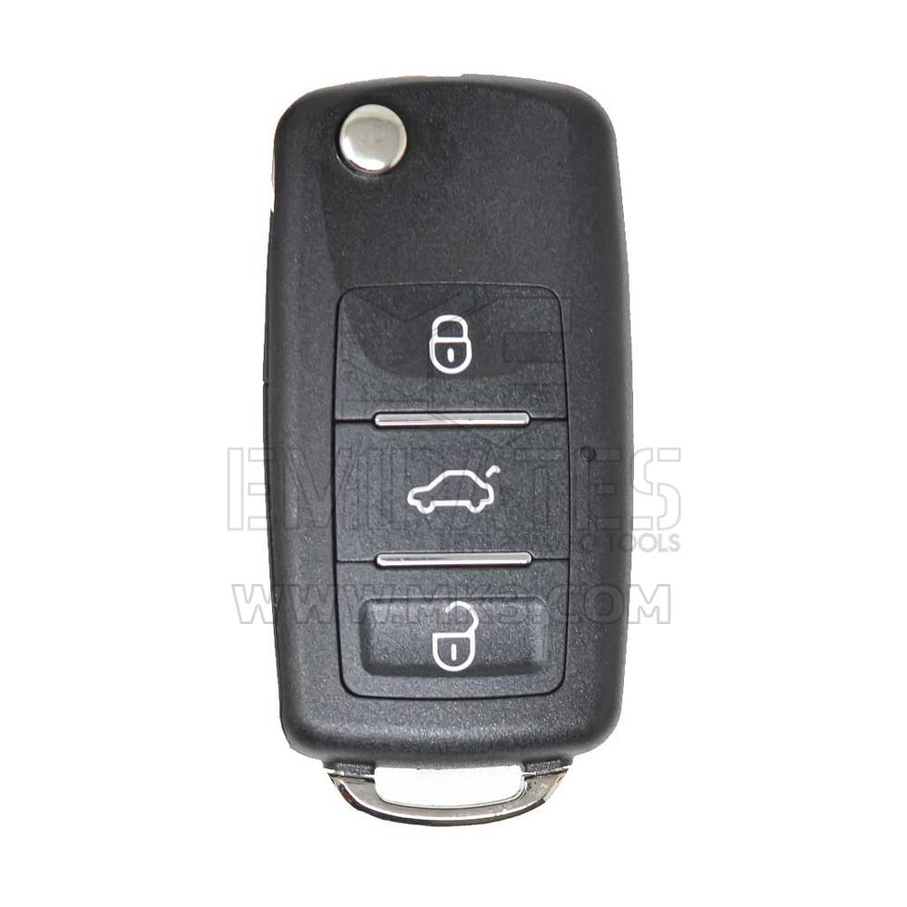 Cara a cara Universal Copiadora Flip Remote Key 3 Botones 433MHz Tipo VW