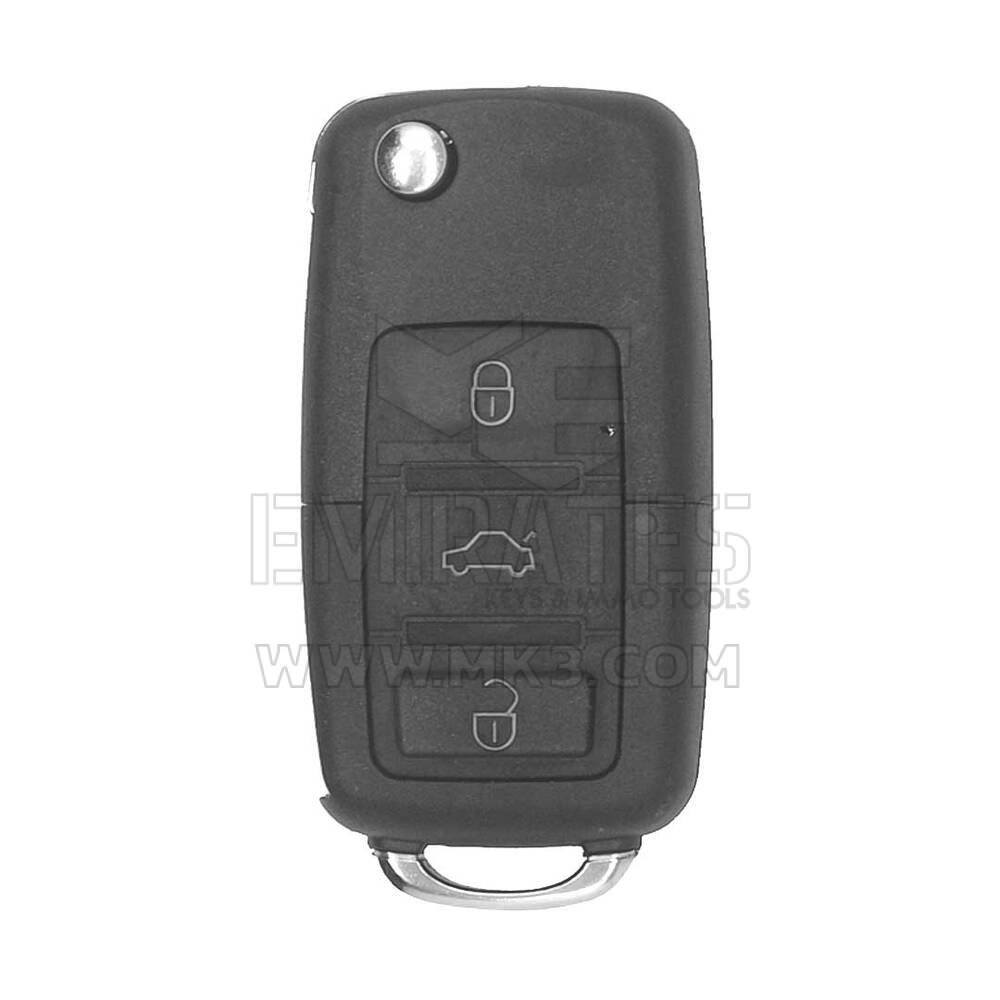 وجها لوجه Universal Copier Flip Remote Key 3 أزرار 433MHz VW Type ZD-GF04