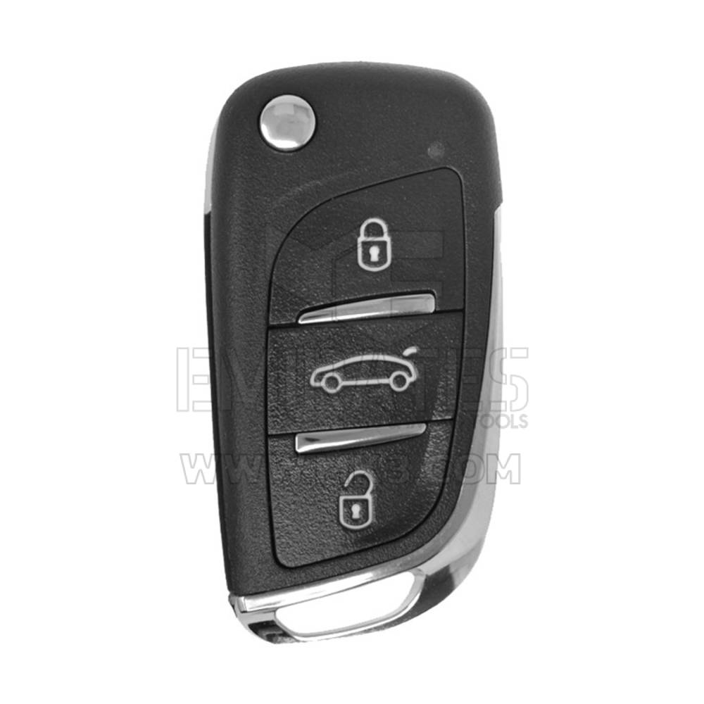 Copiadora Universal Cara a Cara Flip Remote Key 3 Botones 433MHz Peugeot Tipo RD574