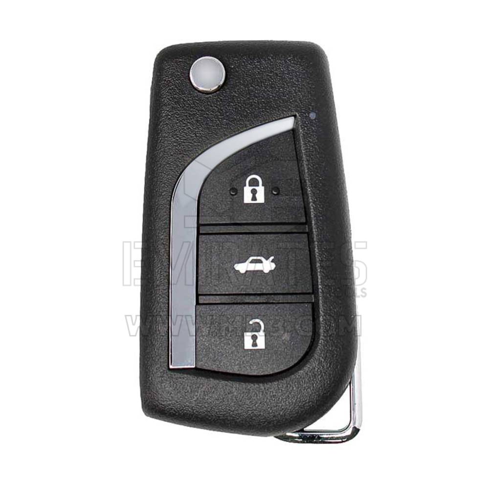 وجها لوجه Universal Copier Flip Remote Key 3 أزرار 433MHz Toyota Type RD774