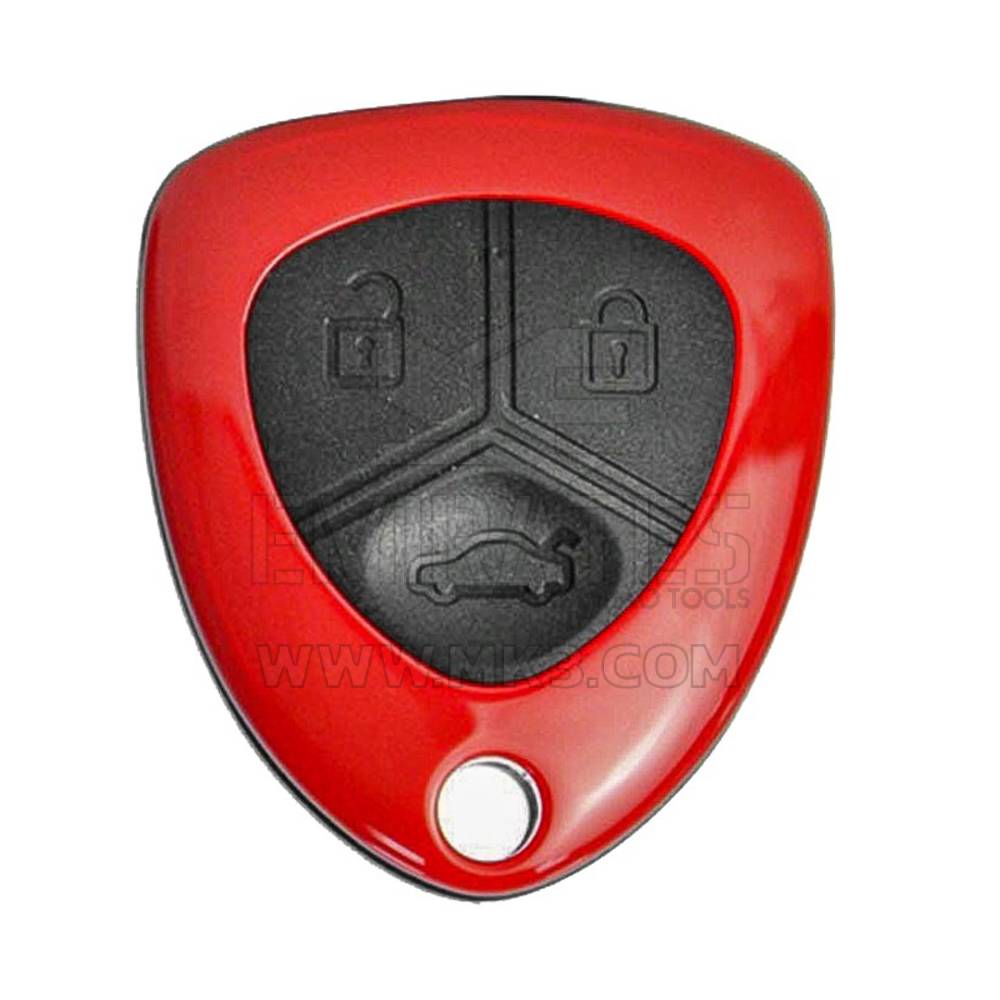 وجها لوجه Universal Copier Remote Key 3 أزرار 433MHz Ferrari Red Type RD924
