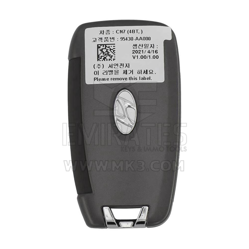 Chave remota Hyundai Elantra 2021 Flip 433 MHz 95430-AA000 | MK3