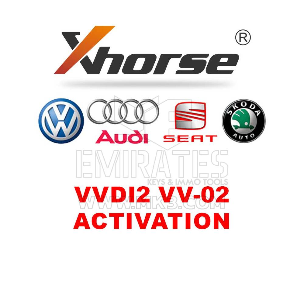 Программное обеспечение иммобилайзера Xhorse VVDI2 VAG 5 (VV-02)