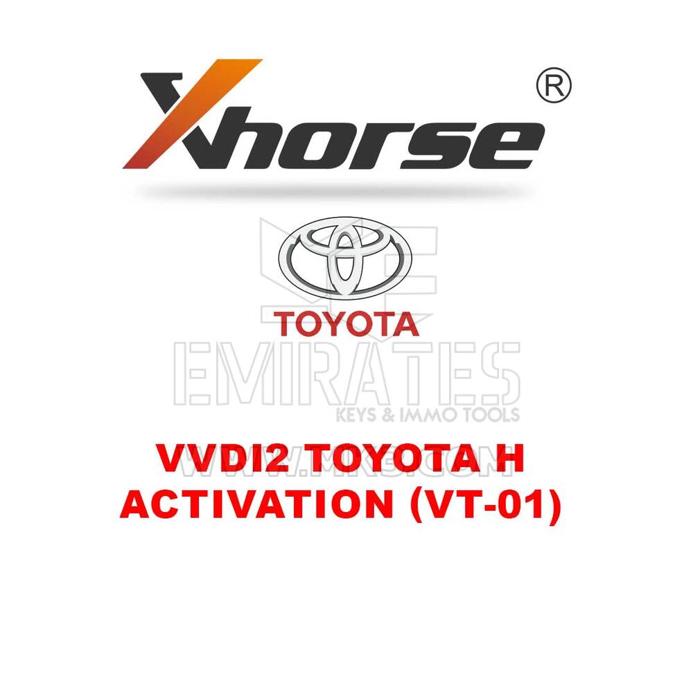 Xhorse VVDI2 Toyota H Activation (VT-01)