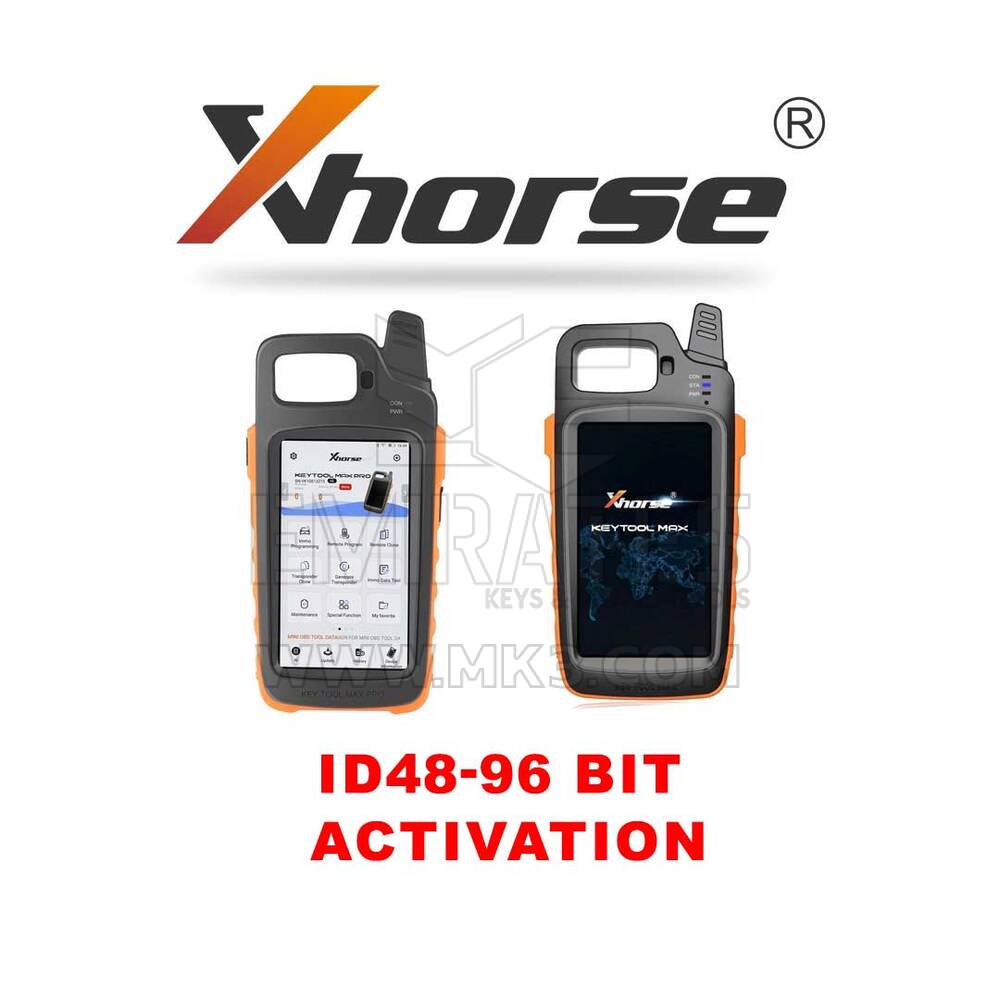 Xhorse VVDI Key Tool y Xhorse Key Tool Max Pro ID48-96 Activación de bits
