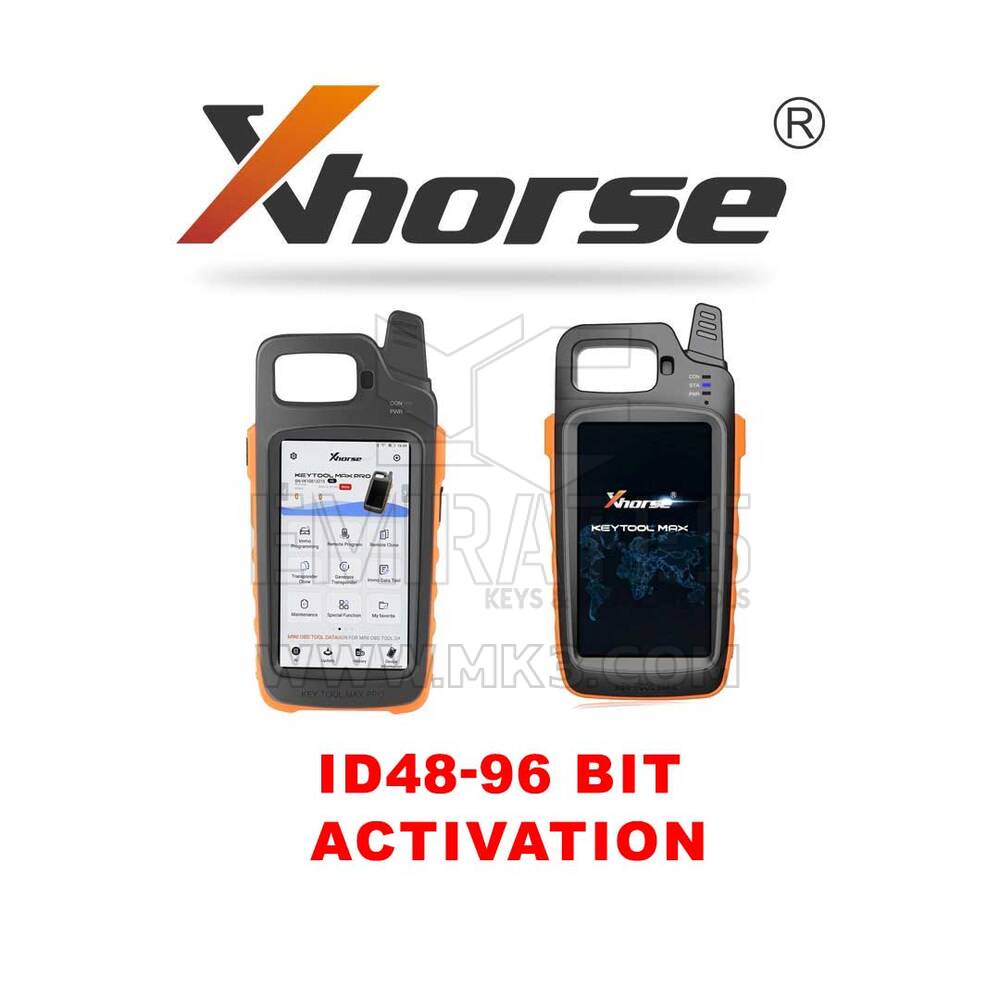 Xhorse VVDI Key Tool & Xhorse Key Tool Max Pro ID48-96 Bit Ativação