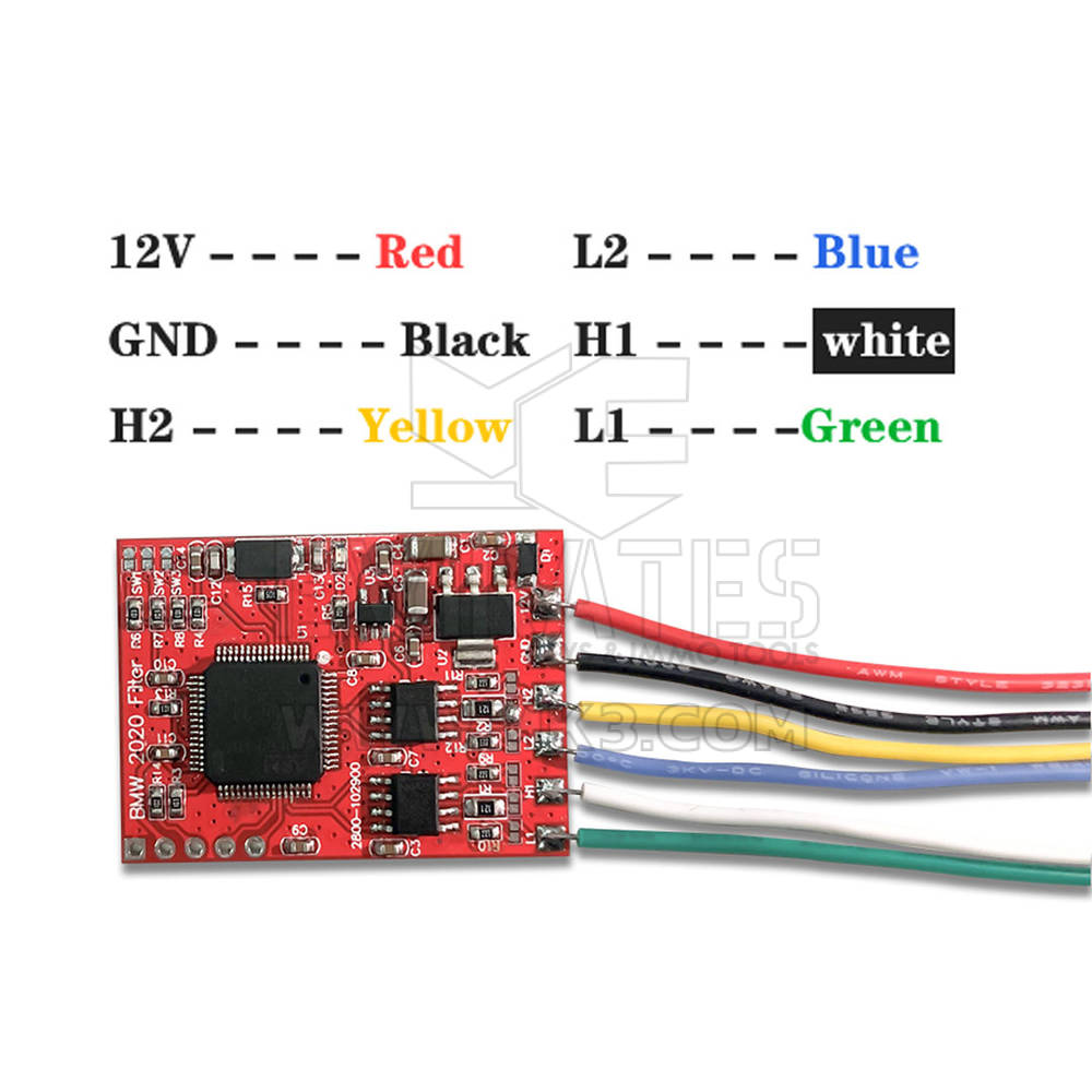 Yanhua BMW ID7 Tam LCD Gösterge CAN Filtresi | MK3