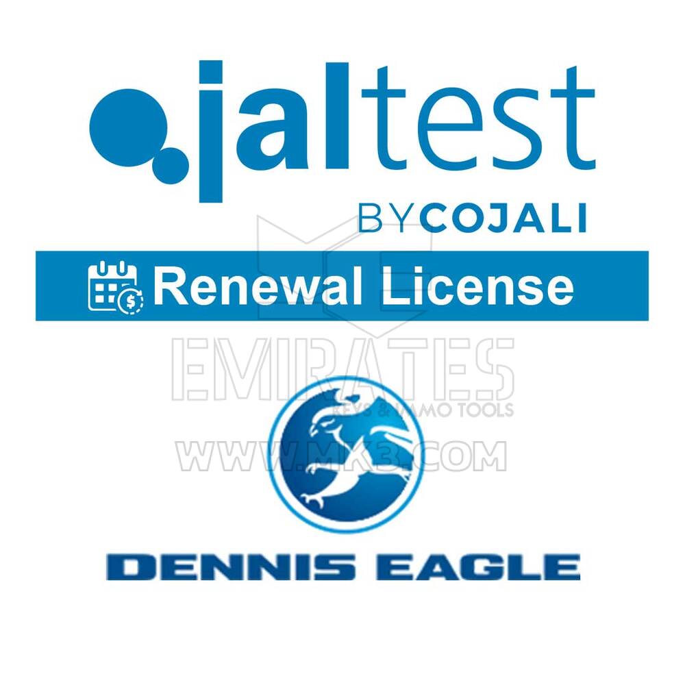 Jaltest - Rinnovo Marchi Truck Select. Licenza d'uso 29051111 Dennis Eagle