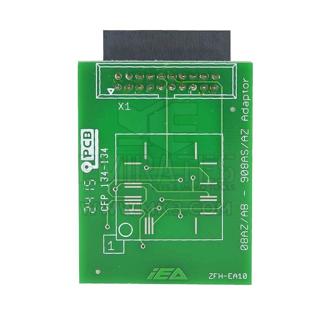 Motorola MCU ZFH-EA10 için Zed-Full EA10 QFP64 08AZ/AB-908AS/AZ PCB Adaptörü