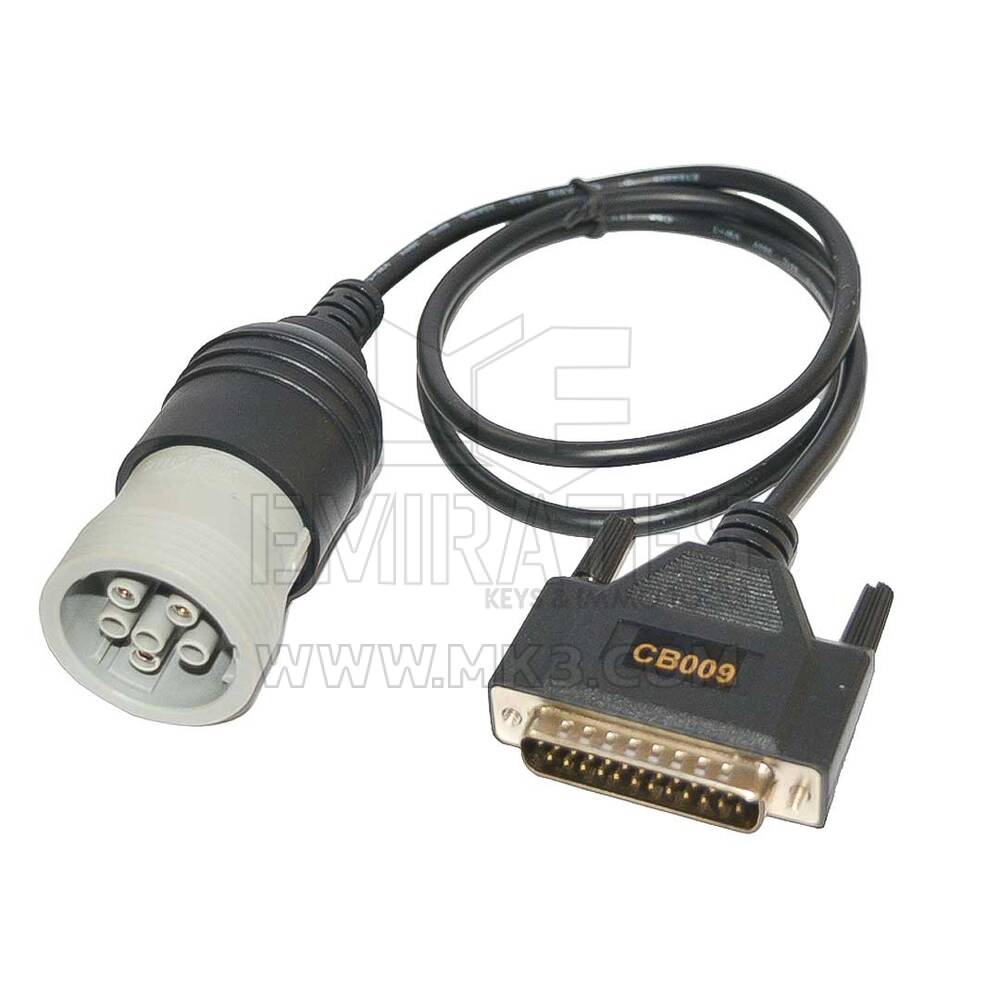Abrites CB009 - Câble AVDI pour connexion avec camions Deutsch 6 broches (J1708)