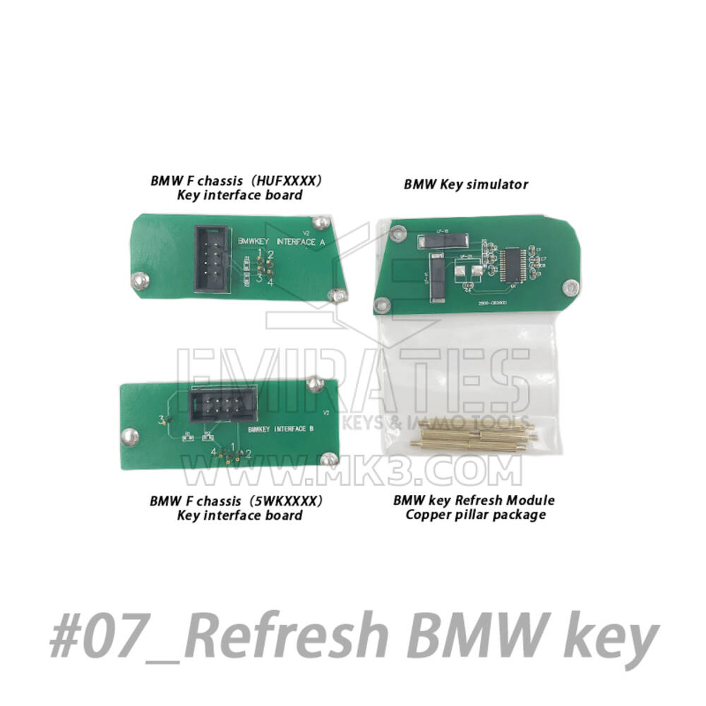 Yanhua ACDP Set modulo 7 telaio BMW E / tasto F ripetutamente | MK3