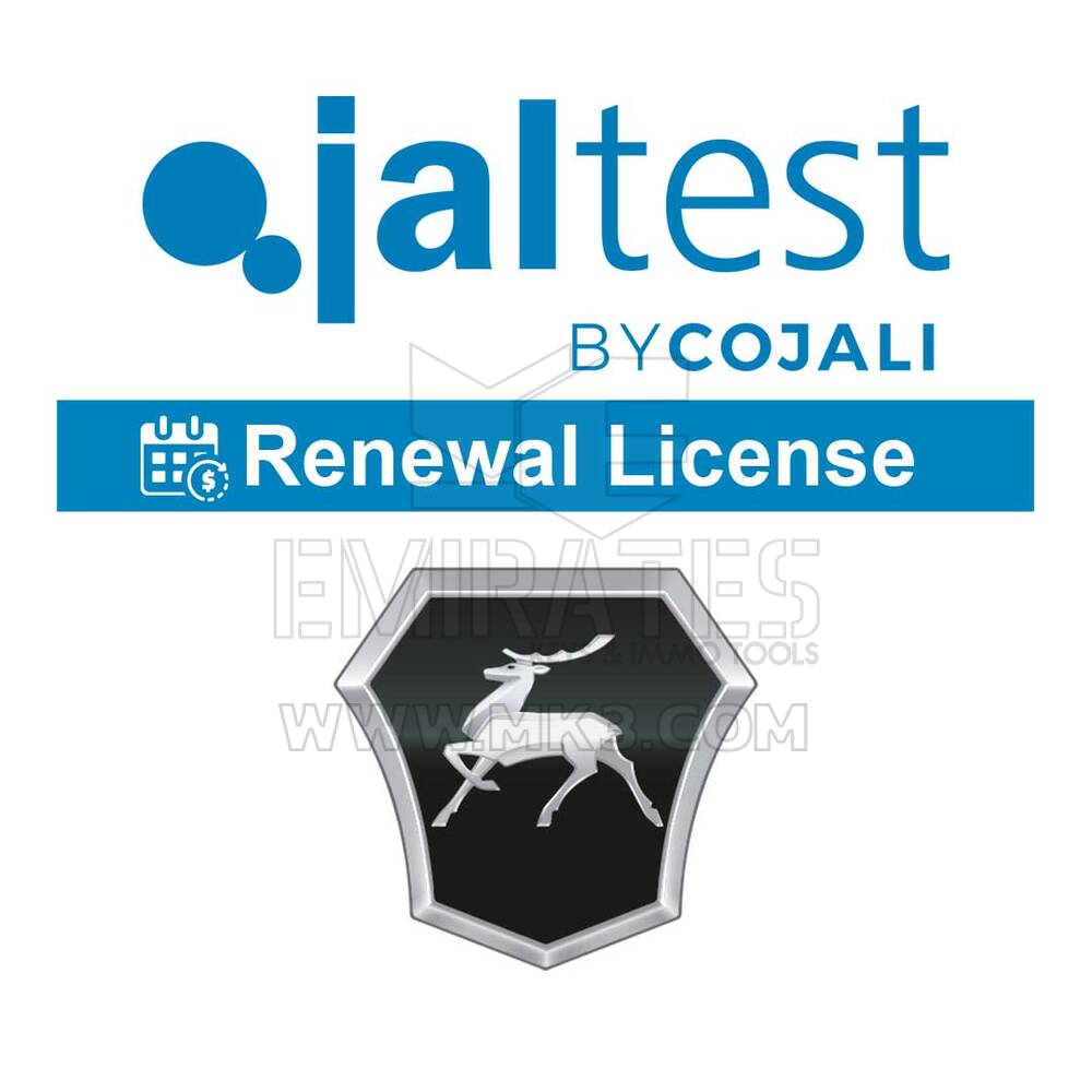 Jaltest - Truck Select Brands Renewal. License Of Use 29051119 GAZ