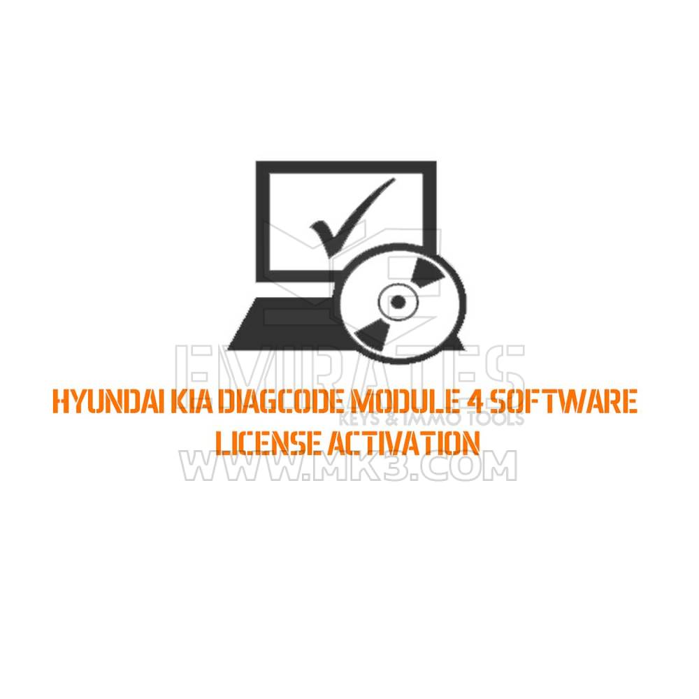 Hyundai Kia Diagcode Module 4 Ativação de licença de software para código de chave de criptografia SCANIA para código PIN