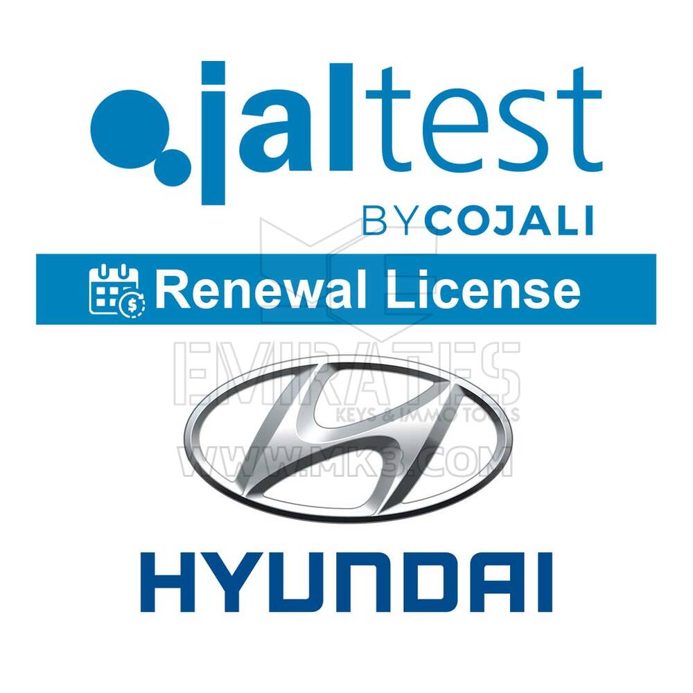 Jaltest - Truck Select Brands Renewal. License Of Use 29051122 Hyundai
