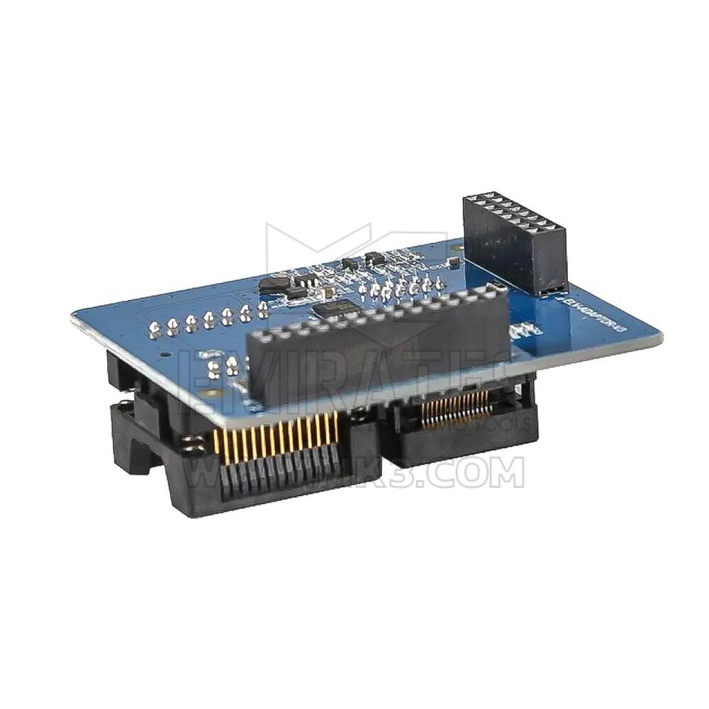 Lorsque le W202/W204/W207 ESL est endommagé, vous devrez utiliser cet adaptateur pour travailler avec l'outil VVDI MB BGA pour renouveler, puis utiliser l'outil MB BGA pour reprogrammer la clé.