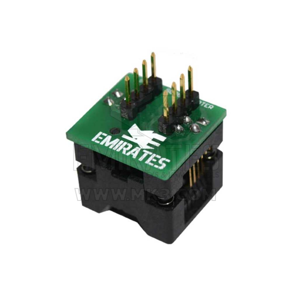 Adaptador Orange5 SOIC8/DIP8 SOIC8 SOP8 a DIP8 EZ Módulo convertidor de enchufe Programador Adaptador de corriente de salida con conector de 150 mil SOIC 8 SOP 8 a DIP 8