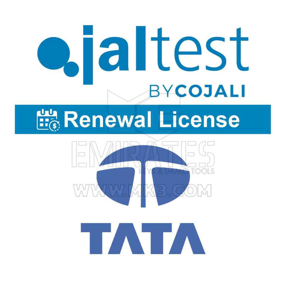 Jaltest - تجديد ماركات الشاحنات المختارة. ترخيص استخدام Tata 29051142
