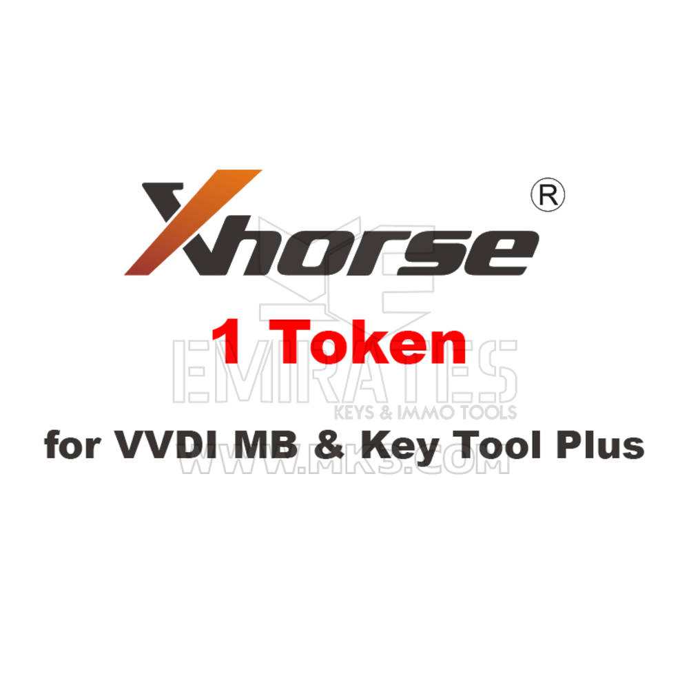 VVDI MB ve Key Tool Plus için Xhorse 1 MB Token
