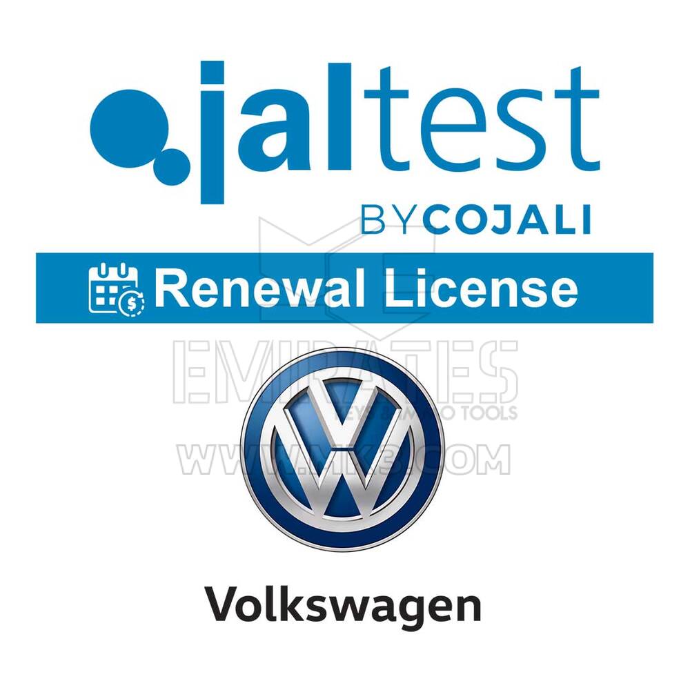 Jaltest - Truck Select Brands Renewal. License Of Use 29051147 Volkswagen