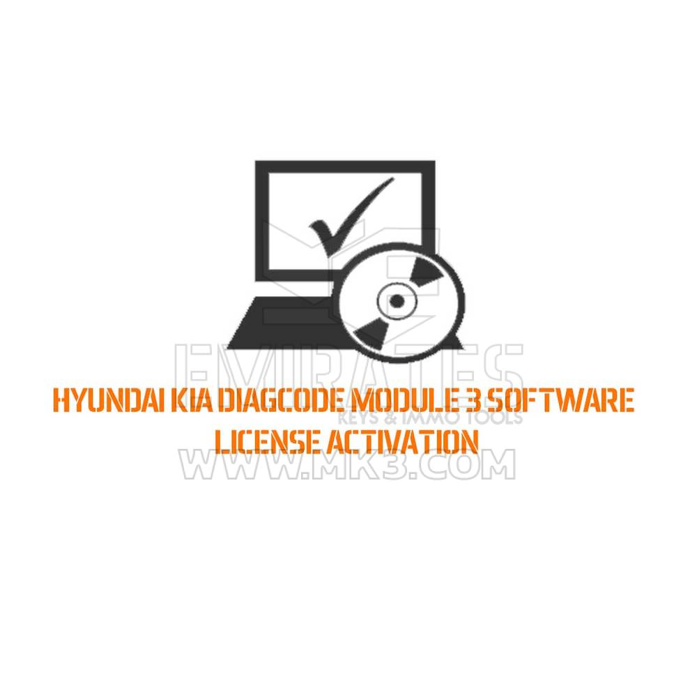 Hyundai Kia Diagcode Module 3 Activation de licence logicielle pour Outcode - Calculateur d'incode pour Ford Mazda Jaguar Land Rover Mercury Lincoln (modèles pris en charge jusqu'à 05.2010)