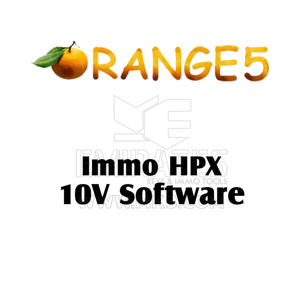 Программное обеспечение Orange5 Immo HPX 10V