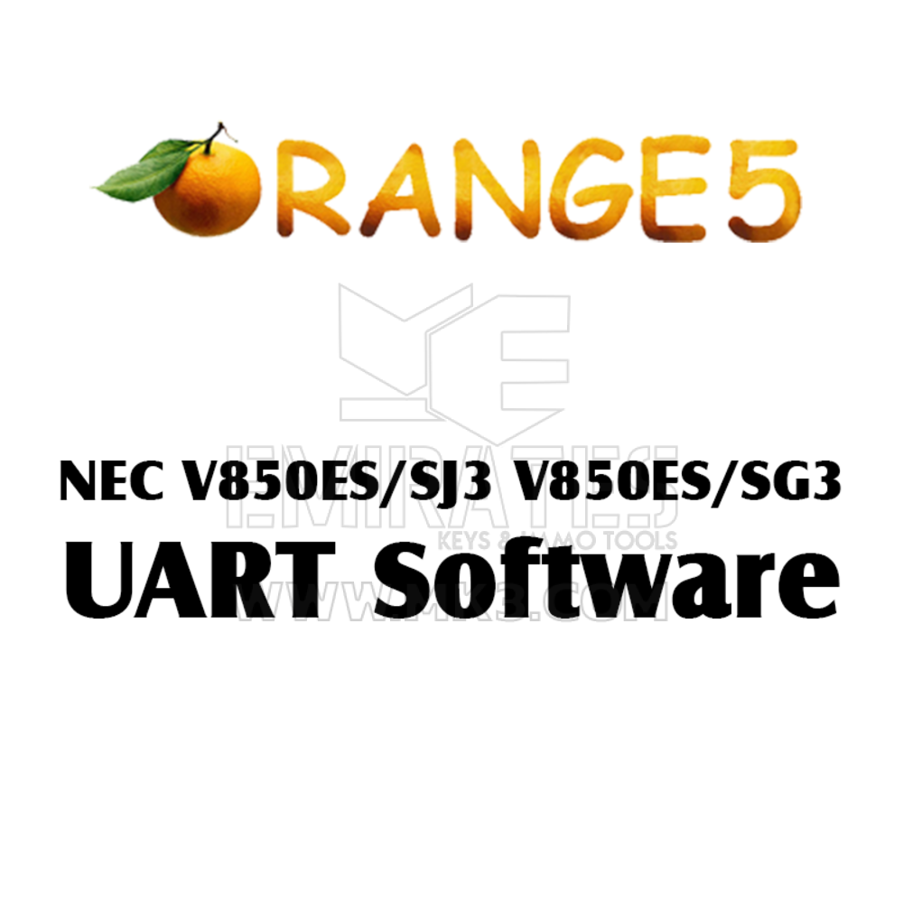 Turuncu NEC V850ES/SJ3 V850ES/SG3 UART Yazılımı